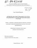 Есин, Евгений Юрьевич. Формирование инвестиционных ресурсов предприятия на основе ипотеки земельных участков: дис. кандидат экономических наук: 08.00.05 - Экономика и управление народным хозяйством: теория управления экономическими системами; макроэкономика; экономика, организация и управление предприятиями, отраслями, комплексами; управление инновациями; региональная экономика; логистика; экономика труда. Нижний Новгород. 2004. 144 с.