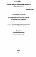 Туренко, Борис Григорьевич. Формирование кадров руководителей и специалистов управления: дис. доктор экономических наук: 08.00.05 - Экономика и управление народным хозяйством: теория управления экономическими системами; макроэкономика; экономика, организация и управление предприятиями, отраслями, комплексами; управление инновациями; региональная экономика; логистика; экономика труда. Иркутск. 2007. 387 с.