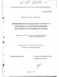 Мещерякова, Элина Анатольевна. Формирование холдинговых структур и механизма их функционирования: На прим. Респ. Татарстан: дис. кандидат экономических наук: 08.00.05 - Экономика и управление народным хозяйством: теория управления экономическими системами; макроэкономика; экономика, организация и управление предприятиями, отраслями, комплексами; управление инновациями; региональная экономика; логистика; экономика труда. Казань. 1997. 216 с.