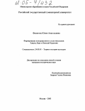 Филатова, Юлия Анатольевна. Формирование консервативного стиля мышления: Эдмунд Берк и Николай Карамзин: дис. кандидат исторических наук: 24.00.01 - Теория и история культуры. Москва. 2005. 220 с.