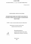 Слобожанкина, Лейсан Рафаэлевна. Формирование межкультурной толерантности будущих специалистов в процессе иноязычной подготовки: дис. кандидат педагогических наук: 13.00.08 - Теория и методика профессионального образования. Магнитогорск. 2006. 177 с.