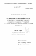 Строков, Владимир Иванович. Формирование музыкальной культуры молодежи в условиях деятельности концертно-зрелищных учреждений: дис. кандидат педагогических наук: 13.00.05 - Теория, методика и организация социально-культурной деятельности. Тамбов. 2006. 191 с.