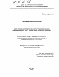 Замская, Марина Дмитриевна. Формирование образа политического лидера современного типа: Политологический анализ: дис. кандидат политических наук: 23.00.02 - Политические институты, этнополитическая конфликтология, национальные и политические процессы и технологии. Москва. 2005. 165 с.