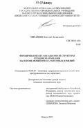 Михайлов, Николай Леонидович. Формирование организационной структуры страховой компании на основе мониторинга рыночных изменений: дис. кандидат экономических наук: 08.00.05 - Экономика и управление народным хозяйством: теория управления экономическими системами; макроэкономика; экономика, организация и управление предприятиями, отраслями, комплексами; управление инновациями; региональная экономика; логистика; экономика труда. Ижевск. 2007. 153 с.