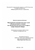 Буданцева, Надежда Аркадьевна. Формирование повторно-жильных льдов и бугров пучения в голоцене: На примере Большеземельской тундры и севера Западной Сибири: дис. кандидат географических наук: 25.00.31 - Гляциология и криология земли. Москва. 2003. 265 с.