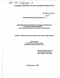 Ворновская, Надежда Ивановна. Формирование познавательных интересов младших школьников: На материале историко-культурного краеведения: дис. кандидат педагогических наук: 13.00.01 - Общая педагогика, история педагогики и образования. Калининград. 2003. 159 с.