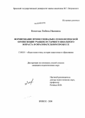 Непогода, Любовь Ивановна. Формирование профессионально-технологической компетенции учащихся старшего школьного возраста в образовательном процессе: дис. кандидат педагогических наук: 13.00.01 - Общая педагогика, история педагогики и образования. Брянск. 2008. 229 с.