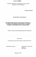 Сорокина, Наталья Дмитриевна. Формирование профессионального интереса у будущих товароведов-экспертов в условиях высшего экономического образования: дис. кандидат педагогических наук: 13.00.08 - Теория и методика профессионального образования. Чебоксары. 2007. 181 с.
