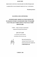 Назаркина, Злиха Мерекеевна. Формирование социокультурных ценностей молодежи в процессе взаимодействия учреждений культурно-досуговой сферы и средств массовой информации: дис. кандидат педагогических наук: 13.00.05 - Теория, методика и организация социально-культурной деятельности. Тамбов. 2006. 207 с.