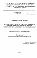 Понкратов, Степан Сергеевич. Формирование стратегии адаптации экономики Российской Федерации и ее регионов к требованиям ВТО: агропродовольственный аспект: дис. кандидат экономических наук: 08.00.14 - Мировая экономика. Ростов-на-Дону. 2006. 235 с.