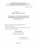Маирова, Марьяна Руслановна. Формирование стратегии экономической устойчивости хозяйствующих субъектов регионального АПК: дис. кандидат экономических наук: 08.00.05 - Экономика и управление народным хозяйством: теория управления экономическими системами; макроэкономика; экономика, организация и управление предприятиями, отраслями, комплексами; управление инновациями; региональная экономика; логистика; экономика труда. Нальчик. 2010. 183 с.