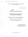 Заболотная, Анастасия Викторовна. Формирование ценовой стратегии промышленного предприятия: дис. кандидат экономических наук: 08.00.05 - Экономика и управление народным хозяйством: теория управления экономическими системами; макроэкономика; экономика, организация и управление предприятиями, отраслями, комплексами; управление инновациями; региональная экономика; логистика; экономика труда. Санкт-Петербург. 2002. 178 с.