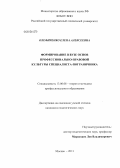 Олефиренко, Елена Алексеевна. Формирование в вузе основ профессионально-правовой культуры специалиста-пограничника: дис. кандидат педагогических наук: 13.00.08 - Теория и методика профессионального образования. Москва. 2013. 189 с.