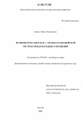 Безрук, Лэйла Леонидовна. Франция и Россия в 50-60 гг. XIX века в европейской системе международных отношений: дис. кандидат исторических наук: 07.00.03 - Всеобщая история (соответствующего периода). Москва. 2006. 319 с.