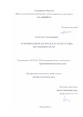 Суслов Олег Александрович. Функциональная безопасность эксплуатации бесстыкового пути: дис. доктор наук: 05.22.06 - Железнодорожный путь, изыскание и проектирование железных дорог. АО «Научно-исследовательский институт железнодорожного транспорта». 2017. 241 с.