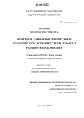 Тарамова, Айханум Самаутдиновна. Функционально-морфологические и семантические особенности глагольного ряда в кумыкском языке: дис. кандидат филологических наук: 10.02.02 - Языки народов Российской Федерации (с указанием конкретного языка или языковой семьи). Махачкала. 2006. 151 с.