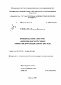 Слышалова, Наталья Николаевна. Функциональные симптомы амблиопии высокой степени и критерии дифференциального диагноза: дис. кандидат медицинских наук: 14.00.08 - Глазные болезни. Москва. 2008. 165 с.