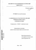 Груенко, Светлана Евгеньевна. Галлицизмы как средство вербализации концептосферы "Мода" в немецком языке: дис. кандидат филологических наук: 10.02.04 - Германские языки. Омск. 2012. 224 с.