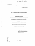 Масленникова, Ольга Владимировна. Гельминтофауна промысловых животных в природных биоценозах Кировской области: дис. кандидат биологических наук: 03.00.19 - Паразитология. Киров. 2005. 282 с.