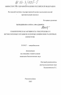 Меньшикова, Елена Аркадьевна. Гемолитическая активность токсигенных и нетоксигенных штаммов холерных вибрионов различных серогрупп: дис. кандидат биологических наук: 03.00.07 - Микробиология. Ростов-на-Дону. 2003. 133 с.