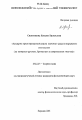 Овсянникова, Наталия Васильевна. Гендерно ориентированный анализ языковых выражений самооценки: На материале русских, британских и американских текстов: дис. кандидат филологических наук: 10.02.19 - Теория языка. Воронеж. 2005. 207 с.