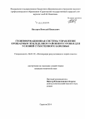 Насыров, Николай Наильевич. Геоинформационная система управления орошаемым земледелием районного уровня для условий сухостепного Заволжья: дис. кандидат наук: 06.01.02 - Мелиорация, рекультивация и охрана земель. Саратов. 2014. 153 с.