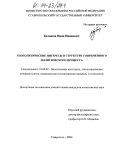 Белашов, Иван Иванович. Геополитические интересы в структуре современного политического процесса: дис. кандидат политических наук: 23.00.02 - Политические институты, этнополитическая конфликтология, национальные и политические процессы и технологии. Ставрополь. 2004. 178 с.