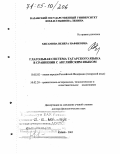 Хисамова, Венера Нафиковна. Глагольная система татарского языка в сравнении с английским языком: дис. доктор филологических наук: 10.02.02 - Языки народов Российской Федерации (с указанием конкретного языка или языковой семьи). Казань. 2005. 355 с.