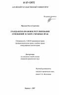 Фролова, Ольга Сергеевна. Гражданско-правовое регулирование отношений в сфере смежных прав: дис. кандидат юридических наук: 12.00.03 - Гражданское право; предпринимательское право; семейное право; международное частное право. Барнаул. 2007. 211 с.