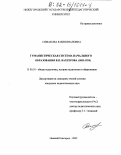 Симакова, Юлия Ивановна. Гуманистическая система начального образования В. П. Вахтерова, 1853-1924 гг.: дис. кандидат педагогических наук: 13.00.01 - Общая педагогика, история педагогики и образования. Нижний Новгород. 2002. 231 с.