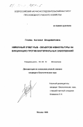 Гусева, Наталья Владимировна. Иммунный ответ рыб - объектов аквакультуры на вакцинацию против бактериальных заболеваний: дис. кандидат биологических наук: 03.00.10 - Ихтиология. Москва. 1998. 192 с.