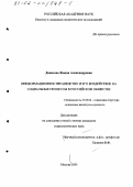 Денисова, Жанна Александровна. Информационное неравенство и его воздействие на социальные процессы в российском обществе: дис. кандидат социологических наук: 24.00.04 - Прикладная культурология. Москва. 2001. 130 с.