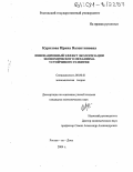 Курилова, Ирина Валентиновна. Инновационный эффект экологизации экономического механизма устойчивого развития: дис. кандидат экономических наук: 08.00.01 - Экономическая теория. Ростов-на-Дону. 2004. 184 с.