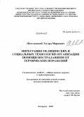 Шпилянский, Эдуард Маркович. Интеграция медицинских и социальных технологий организации помощи пострадавшим от термических поражений: дис. доктор медицинских наук: 14.00.33 - Общественное здоровье и здравоохранение. Кемерово. 2009. 338 с.