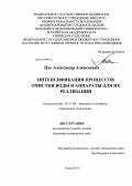 Цхе, Александр Алексеевич. Интенсификация процессов очистки воды и аппараты для их реализации: дис. кандидат технических наук: 05.17.08 - Процессы и аппараты химической технологии. Томск. 2013. 169 с.