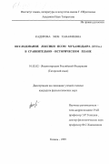 Кадирова, Энзе Ханафиевна. Исследование лексики поэм Мухамедьяра (XVI в. ) в сравнительно-историческом плане: дис. кандидат филологических наук: 10.02.02 - Языки народов Российской Федерации (с указанием конкретного языка или языковой семьи). Казань. 1999. 176 с.