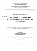 Амплеева, Татьяна Юрьевна. История уголовного судопроизводства России: XI-XIX вв.: дис. доктор юридических наук: 12.00.01 - Теория и история права и государства; история учений о праве и государстве. Москва. 2009. 457 с.
