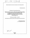 Балакирев, Александр Евгеньевич. Хромосомные расы обыкновенной бурозубки Северной и Центральной России: морфологическая и экологическая изменчивость: дис. кандидат биологических наук: 03.00.08 - Зоология. Москва. 2004. 127 с.