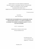 Захарова, Инна Александровна. Хронические неспецифические заболевания легких у лиц молодого возраста: распространенность, особенности клинико-функционального статуса и качества жизни: дис. кандидат наук: 14.01.25 - Пульмонология. Челябинск. 2016. 292 с.