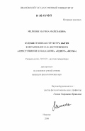 Меликян, Марина Майскаевна. Художественная структура бытия в метаромане Ф.М. Достоевского: "Преступление и наказание", "Идиот", "Бесы": дис. кандидат филологических наук: 10.01.01 - Русская литература. Иваново. 2006. 197 с.