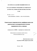 Аполихина, Инна Анатольевна. Клиническая эпидемиология, дифференциальная диагностика и консервативное лечение недержания мочи у женщин: дис. доктор медицинских наук: 14.00.01 - Акушерство и гинекология. Москва. 2006. 323 с.