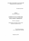 Сливко, Константин Юрьевич. Клиническая классификация нефатальных суицидентов: дис. : 14.00.18 - Психиатрия. Москва. 2005. 160 с.