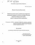 Филонич, Валентин Васильевич. Концептуальная модель рыночно-регулируемого механизма аграрного землепользования в России: Умеренно-либеральная версия, эколого-экономические императивы: дис. доктор экономических наук: 08.00.05 - Экономика и управление народным хозяйством: теория управления экономическими системами; макроэкономика; экономика, организация и управление предприятиями, отраслями, комплексами; управление инновациями; региональная экономика; логистика; экономика труда. Ростов-на-Дону. 2005. 377 с.
