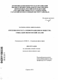 Чернова, Елена Николаевна. Критерии прогресса в информационном обществе: социально-философский анализ: дис. кандидат философских наук: 09.00.11 - Социальная философия. Саранск. 2011. 181 с.