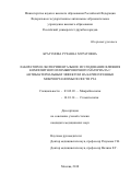 Брагунова Рузанна Муратовна. Лабораторно-экспериментальное исследование влияния композитного пломбировочного материала с антибактериальным эффектом на кариесогенные микроорганизмы полости рта: дис. кандидат наук: 03.02.03 - Микробиология. ФГАОУ ВО «Российский университет дружбы народов». 2018. 155 с.