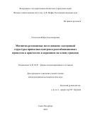 Успенская Юлия Александровна. Магнитно-резонансные исследования электронной структуры примесных центров и рекомбинационных процессов в кристаллах и керамиках на основе гранатов: дис. кандидат наук: 01.04.07 - Физика конденсированного состояния. ФГБУН Физико-технический институт им. А.Ф. Иоффе Российской академии наук. 2018. 125 с.