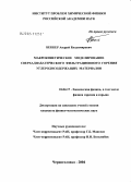 Беккер, Андрей Владимирович. Макрокинетическое моделирование сверхадиабатического фильтрационного горения углеродсодержащих материалов: дис. кандидат физико-математических наук: 01.04.17 - Химическая физика, в том числе физика горения и взрыва. Черноголовка. 2004. 210 с.