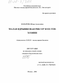 Макарова, Юлия Алексеевна. Малая ядрышковая РНК U87 и ее ген-хозяин: дис. кандидат биологических наук: 03.00.03 - Молекулярная биология. Москва. 2006. 126 с.