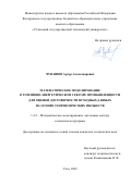 Чувашов Артур Александрович. Математическое моделирование в топливно-энергетическом секторе промышленности для оценки достоверности исходных данных на основе теории нечетких множеств: дис. кандидат наук: 00.00.00 - Другие cпециальности. ФГБУН Институт истории и археологии Уральского отделения Российской академии наук. 2025. 115 с.
