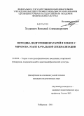Ходкевич, Виталий Александрович. Методика подготовки вратарей в хоккее с мячом на этапе начальной специализации: дис. кандидат педагогических наук: 13.00.04 - Теория и методика физического воспитания, спортивной тренировки, оздоровительной и адаптивной физической культуры. Хабаровск. 2011. 178 с.